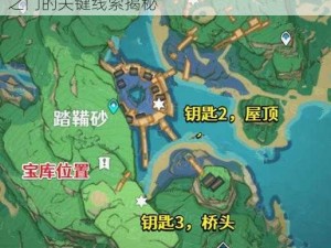 原神踏鞴砂三把钥匙门位置揭秘：探索隐藏之门的关键线索揭秘