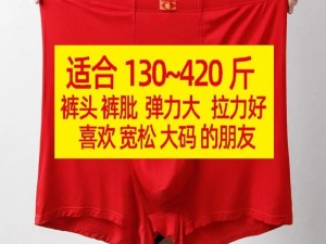 大胖子 Gay 肥胖男同专属时尚内裤，舒适不紧绷，让你自信展现独特魅力