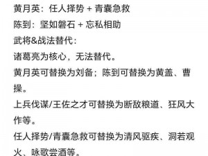 运筹三国之英雄荟萃：揭秘最强武将争霸传奇职业抉择的秘密