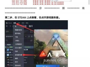 方舟生存进化联机技巧解析：解决服务器连接失败指南