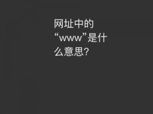 www【www 是什么？它是如何工作的？】