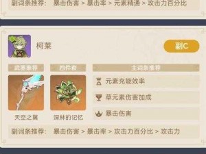 关于原神26版本温迪队友搭配指南：温迪队伍组合推荐攻略