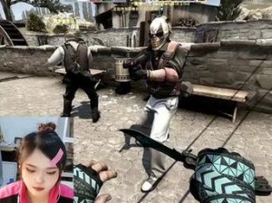 暴躁CSGO女性【暴躁 CSGO 女性：游戏中的怒火与激情】