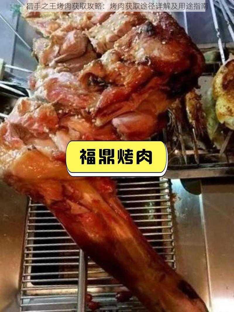 猎手之王烤肉获取攻略:烤肉获取途径详解及用途指南