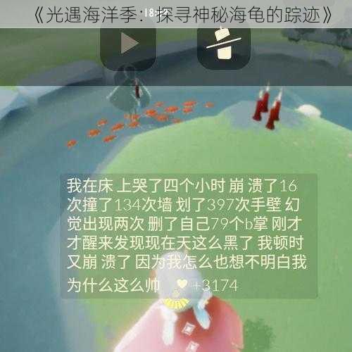 《光遇海洋季：探寻神秘海龟的踪迹》