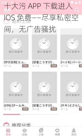 十大污 APP 下载进入 IOS 免费——尽享私密空间，无广告骚扰