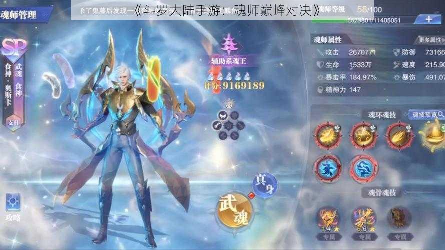 《斗罗大陆手游：魂师巅峰对决》