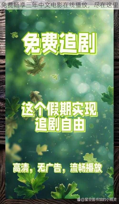 免费畅享三年中文电影在线播放，尽在这里