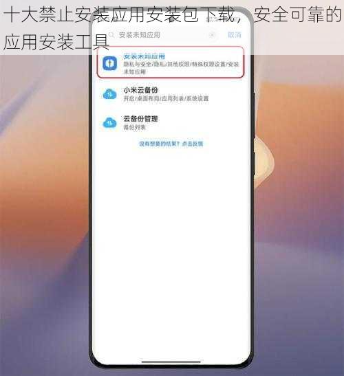 十大禁止安装应用安装包下载，安全可靠的应用安装工具