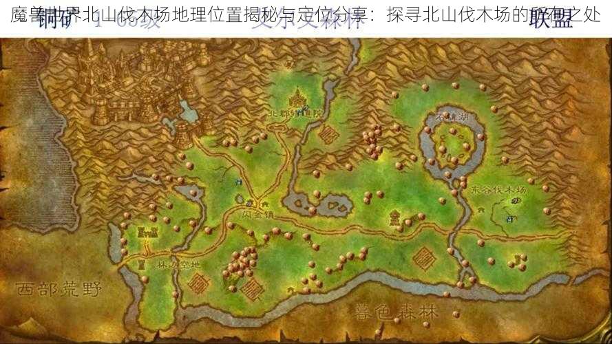 魔兽世界北山伐木场地理位置揭秘与定位分享：探寻北山伐木场的所在之处