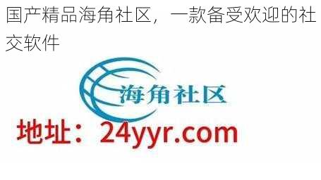 国产精品海角社区，一款备受欢迎的社交软件