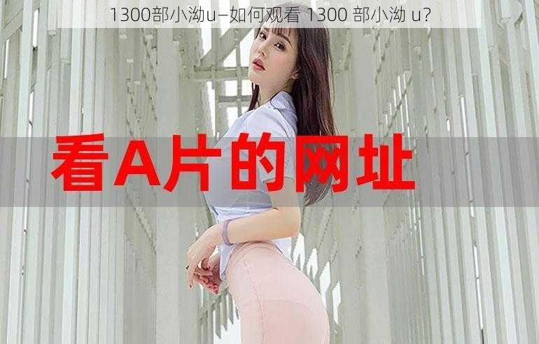 1300部小泑u—如何观看 1300 部小泑 u？