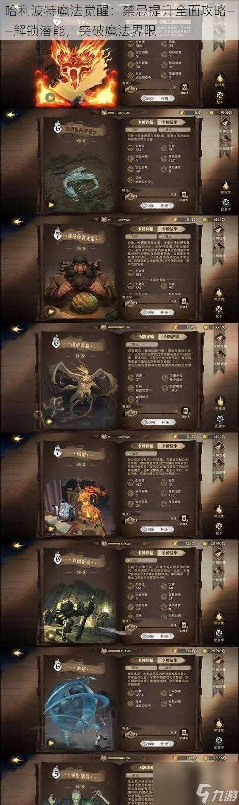 哈利波特魔法觉醒：禁忌提升全面攻略——解锁潜能，突破魔法界限