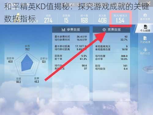 和平精英KD值揭秘：探究游戏成就的关键数据指标