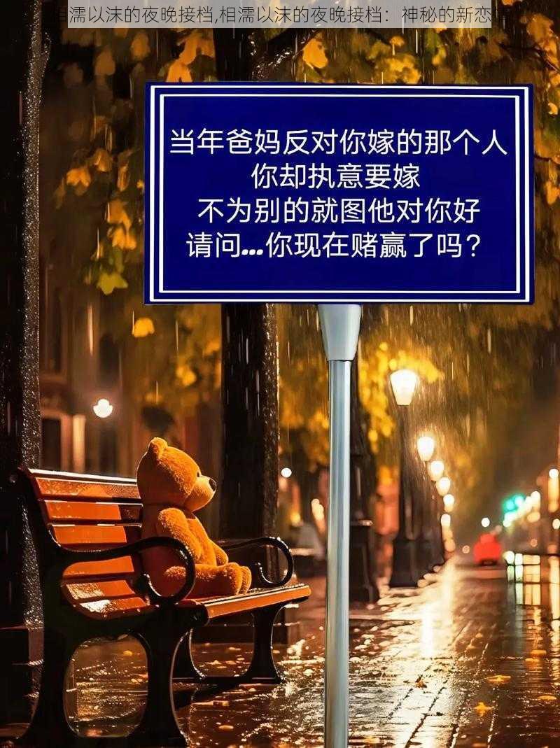 相濡以沫的夜晚接档,相濡以沫的夜晚接档：神秘的新恋情