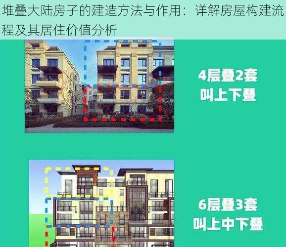 堆叠大陆房子的建造方法与作用：详解房屋构建流程及其居住价值分析