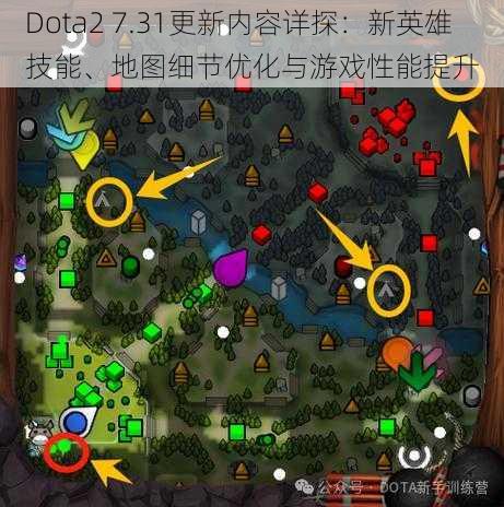 Dota2 7.31更新内容详探：新英雄技能、地图细节优化与游戏性能提升