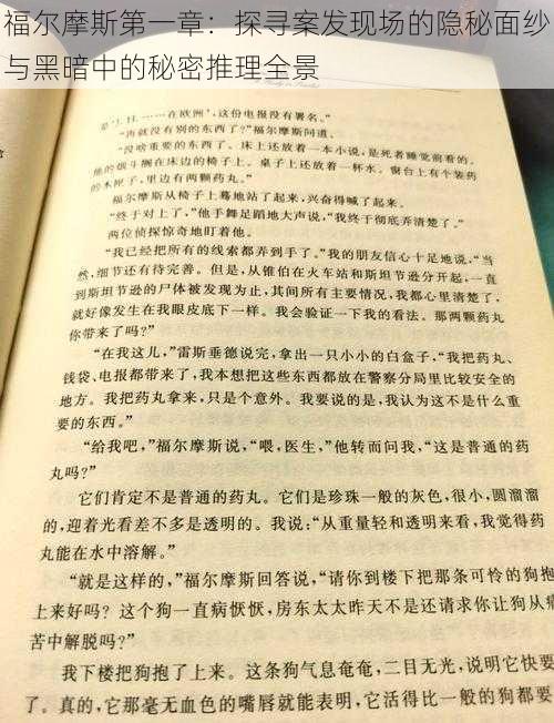 福尔摩斯第一章：探寻案发现场的隐秘面纱与黑暗中的秘密推理全景