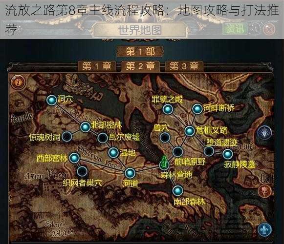 流放之路第8章主线流程攻略：地图攻略与打法推荐