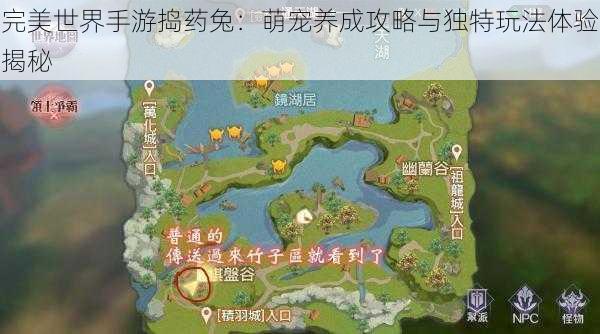 完美世界手游捣药兔：萌宠养成攻略与独特玩法体验揭秘