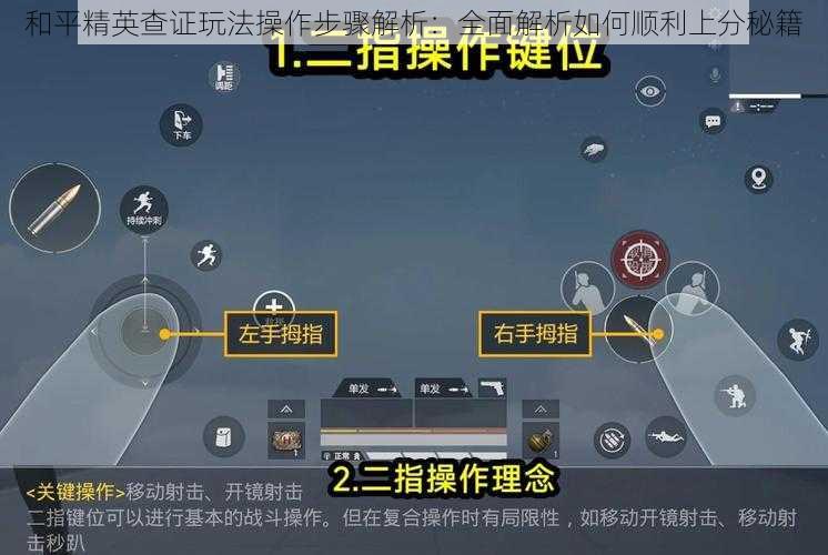 和平精英查证玩法操作步骤解析：全面解析如何顺利上分秘籍